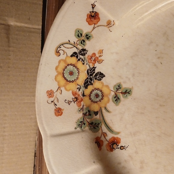 Antique KT&K Taylor Knowles Oval Serving Platter - Picture 3 of 6